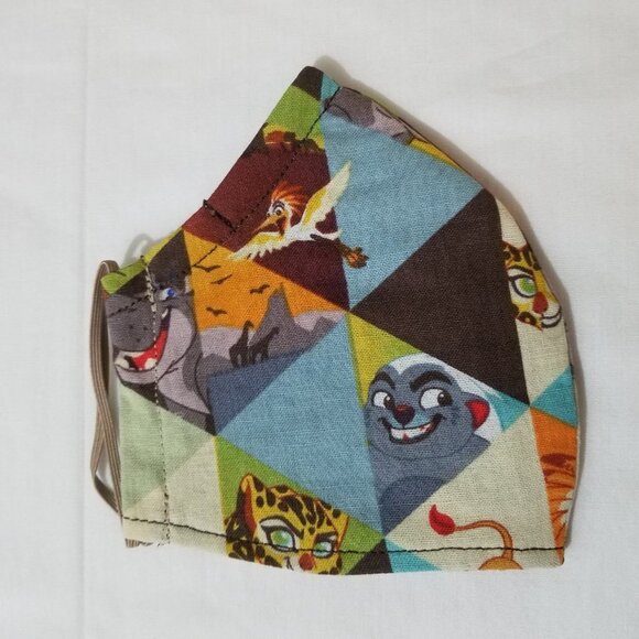 Lot of 3 Kids Face Mask with Nose Wire and Filter Pocket - Picture 7 of 14